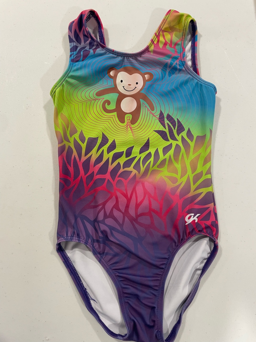 GK CM Rainbow Monkey Leotard